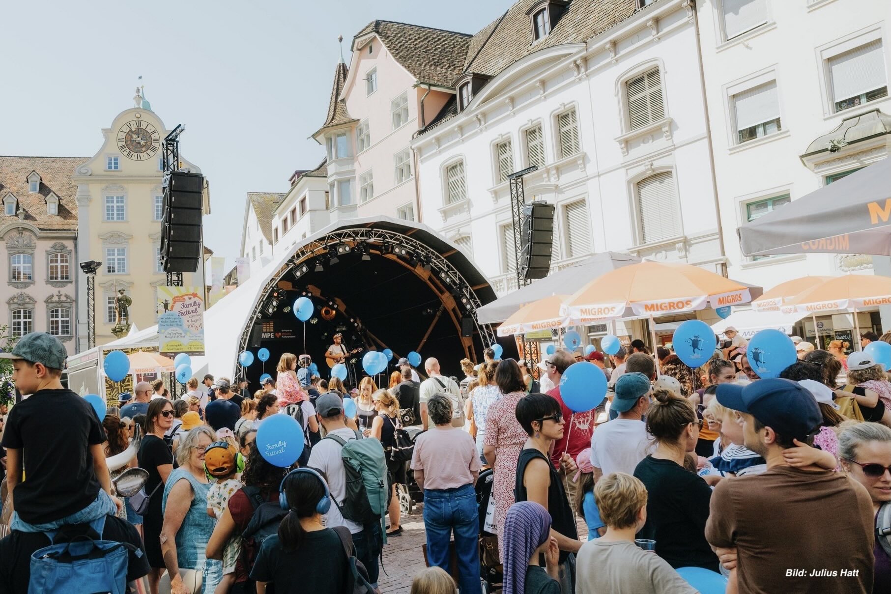 Impressionen Family Festival - Fronwagplatz für Stars In Town fotografiert am Saturday, 09.08.2025. (Credits: Julius Hatt for Stars In Town)